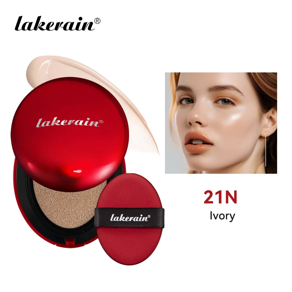 Mask Fit Red Cushion Foundation Long-Lasting Lightweight Buildable Coverage Semi-Matte Finish Korean Cushion Founda