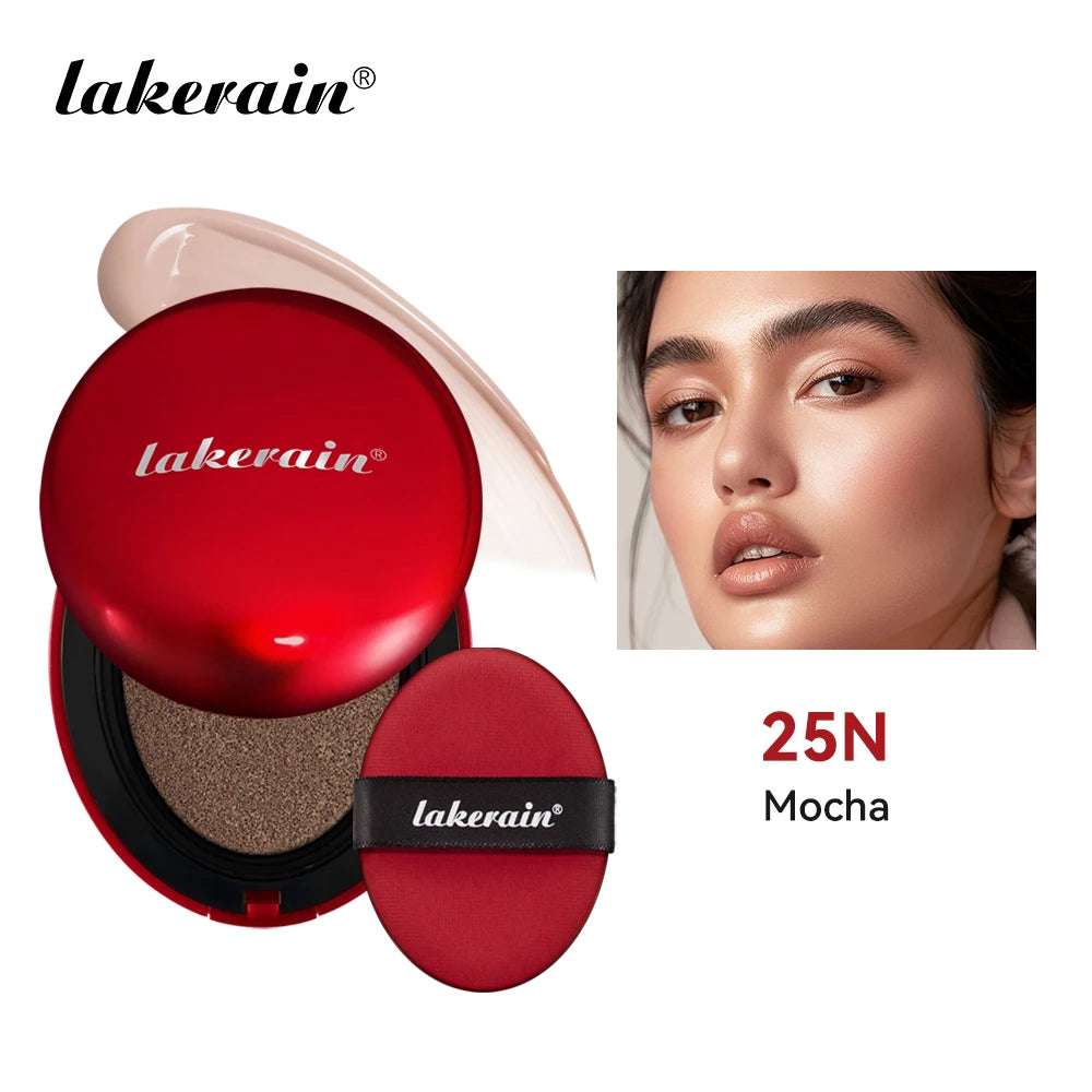 Mask Fit Red Cushion Foundation Long-Lasting Lightweight Buildable Coverage Semi-Matte Finish Korean Cushion Founda