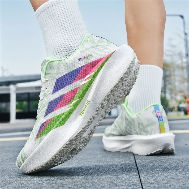 Zapatillas para correr originales para hombre, con placa de carbono, para maratón, deportivas, para golf, ligeras, cómodas, para mujer, atléticas, para carreras al aire libre