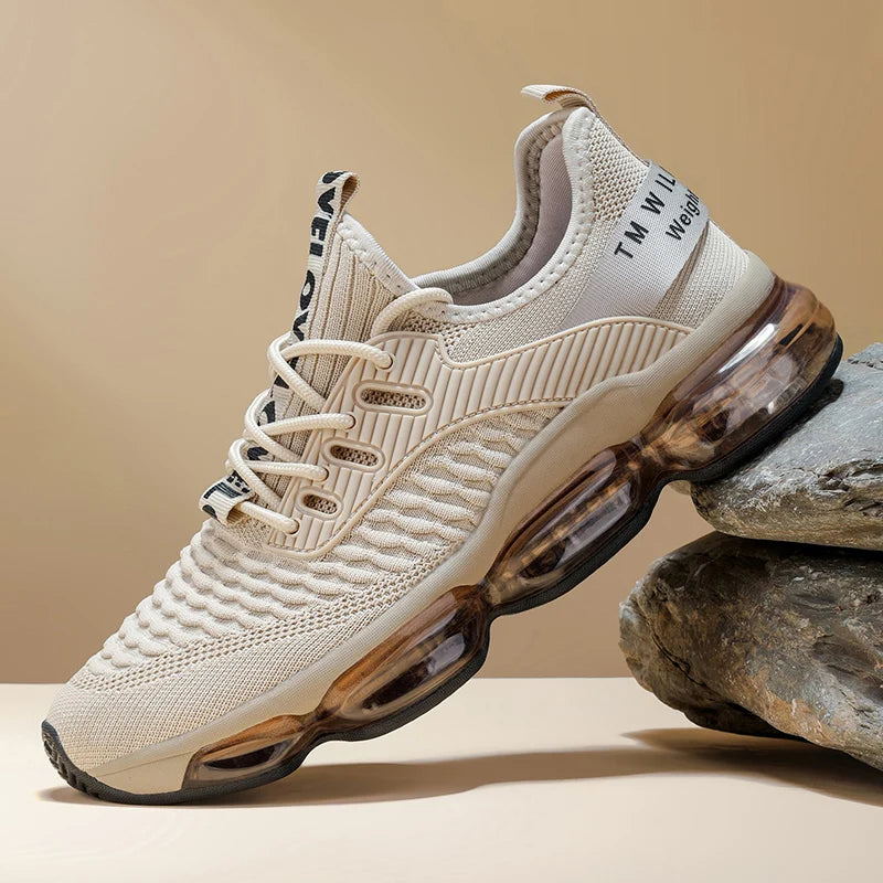 Zapatillas de deporte de lujo para hombre, mocasines informales transpirables para entrenamiento, mocasines de moda para correr, Tenis masculinos