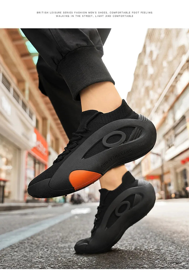 2025 zapatos de malla con estilo para Hombre, cómodos zapatos informales transpirables para Hombre, nuevas Zapatillas sin cordones para Hombre, Zapatillas planas para Hombre