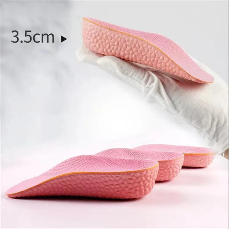 Plantillas de espuma viscoelástica para aumento de altura para hombres y mujeres, plantillas ortopédicas para zapatos, pies planos, soporte para ARCO, almohadillas para zapatos, elevador de talón