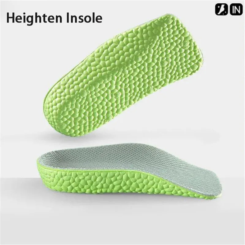 Plantillas de espuma viscoelástica para aumento de altura para hombres y mujeres, plantillas ortopédicas para zapatos, pies planos, soporte para ARCO, almohadillas para zapatos, elevador de talón