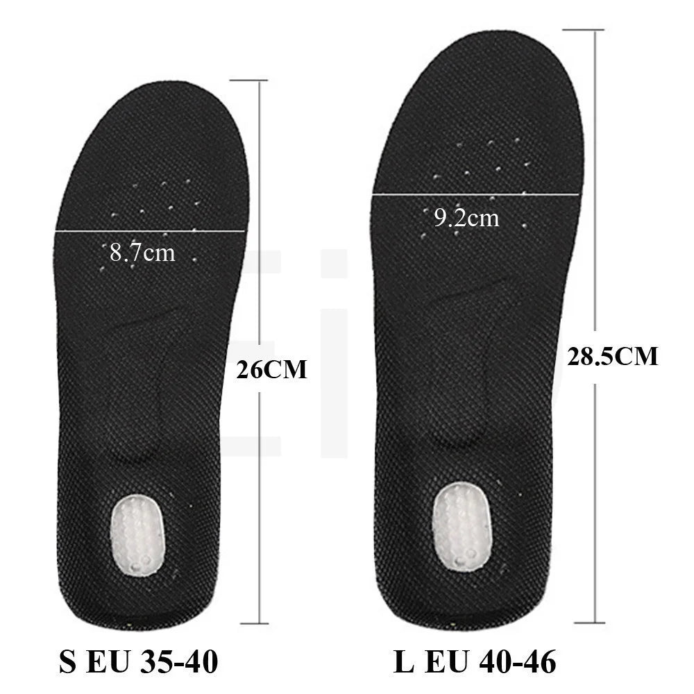 Almohadilla deportiva de Gel de silicona para zapatos, soporte para ARCO, espesamiento, absorción de impacto, almohadilla para zapatos de baloncesto y fútbol, plantilla suave de silicona Unisex