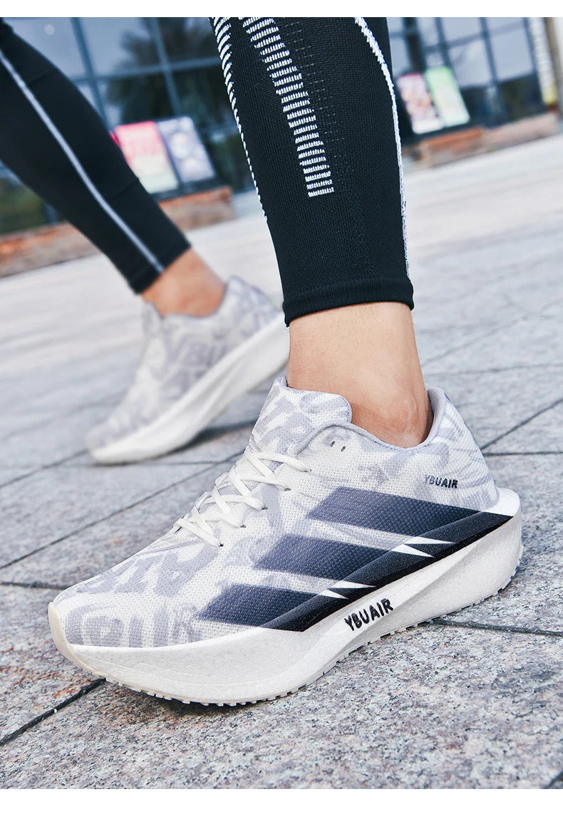 Zapatillas para correr originales para hombre, con placa de carbono, para maratón, deportivas, para golf, ligeras, cómodas, para mujer, atléticas, para carreras al aire libre