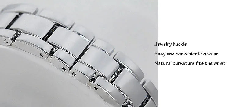 Reloj BS para mujer Beimu Face clásico ligero marca de lujo temperamento pulsera de Metal resistente al agua relojes de cuarzo de moda para mujer