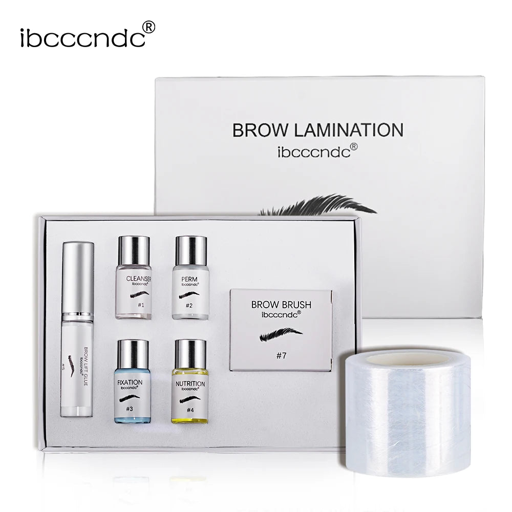 Kit de laminación de cejas, Kit de extensión de elevación de cejas semipermanente, levantador de pestañas, laminación de cejas, levantamiento de pestañas permanente, maquillaje de pestañas