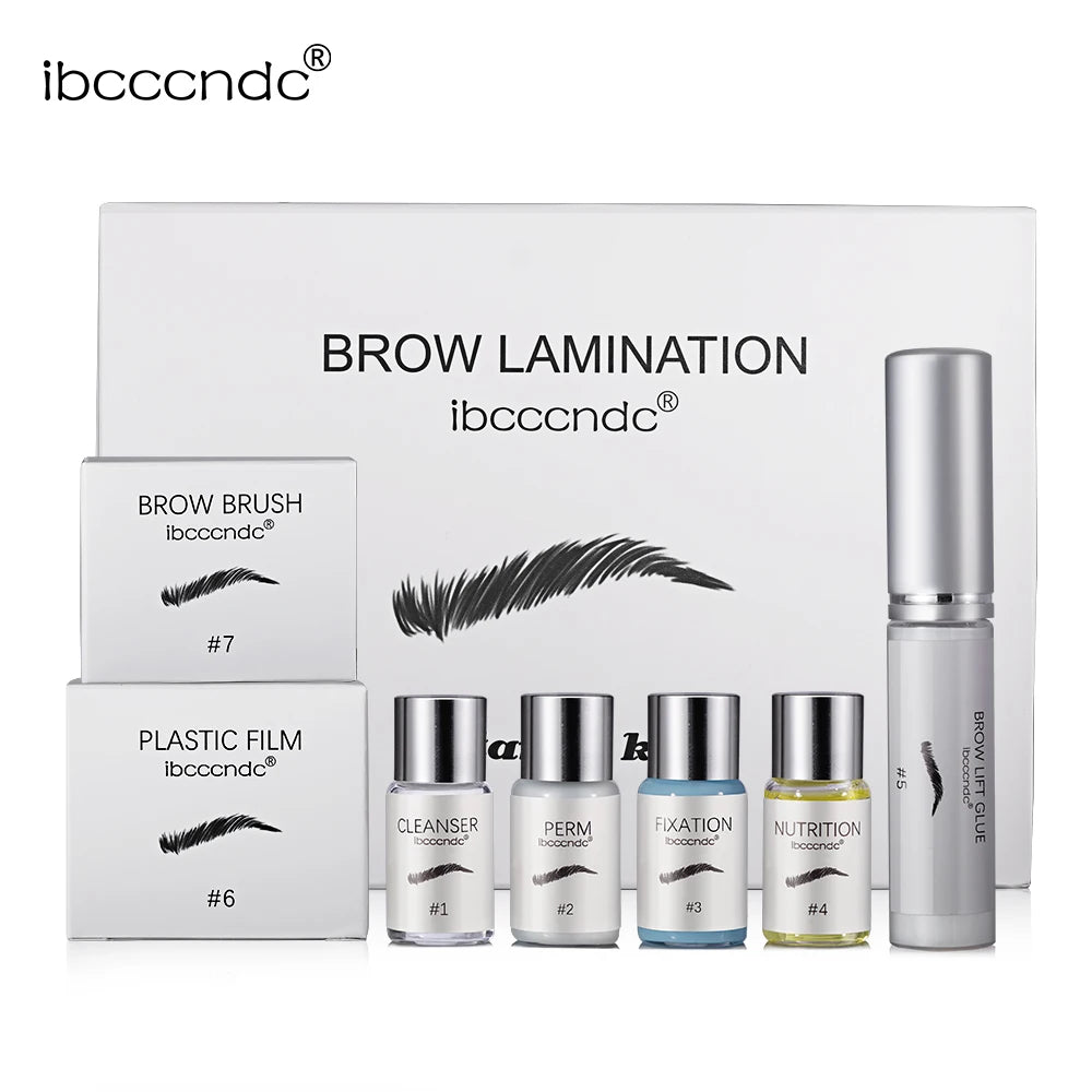 Kit de laminación de cejas, Kit de extensión de elevación de cejas semipermanente, levantador de pestañas, laminación de cejas, levantamiento de pestañas permanente, maquillaje de pestañas