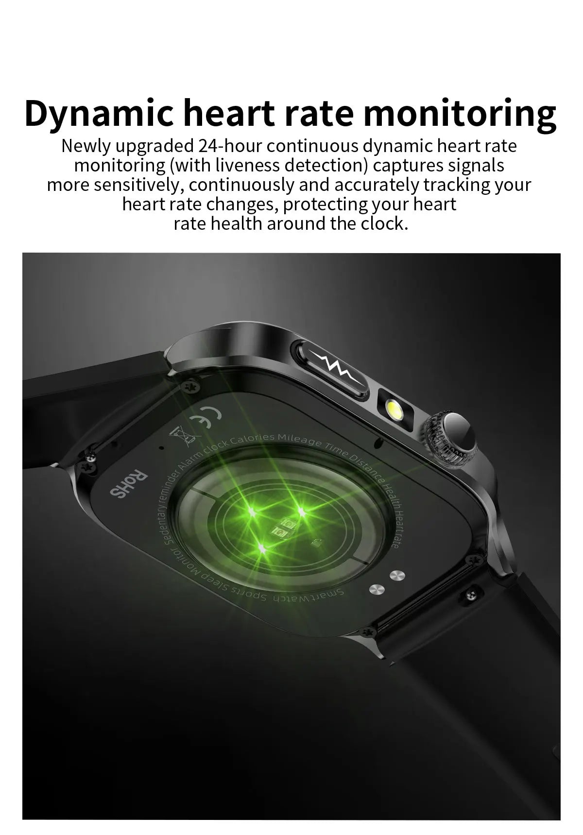 Nuevo Reloj Inteligente de Salud Nivel Hospitalario 2026 con Medición de Grasa Corporal, ECG, Oxígeno en Sangre, Presión Arterial, Pantalla AMOLED HD, Llamadas y Funciones Deportivas para Hombre