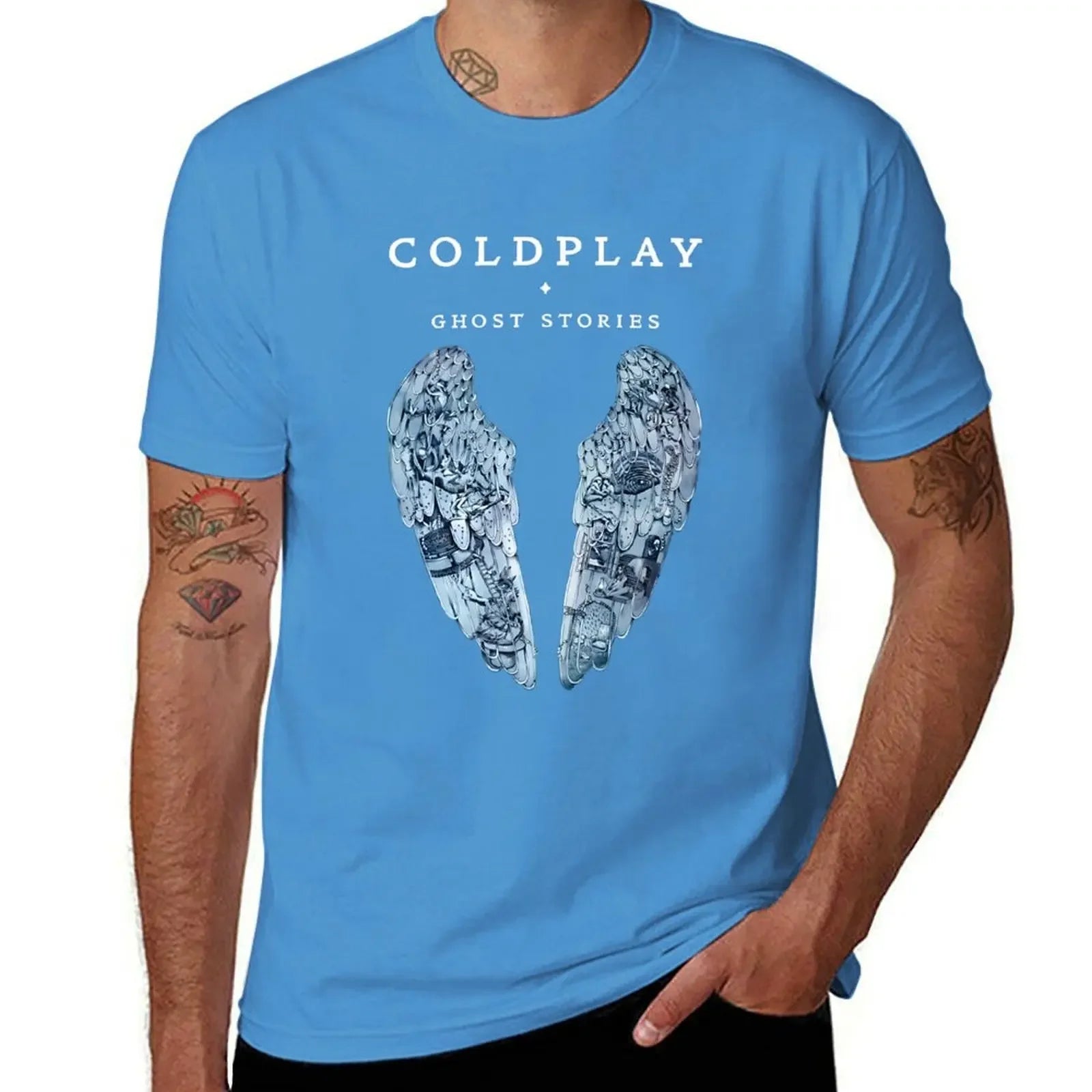 Camisetas de talla grande para hombre, ropa Vintage Sublime, Vbcvb, coldplay, estilo divertido, gráfico, Verano