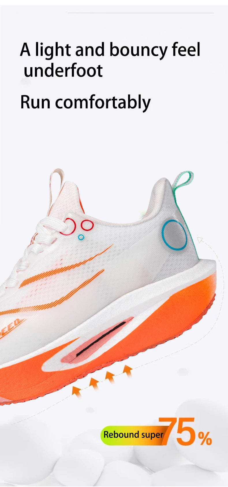 Zapatillas de running con placa de carbono para hombre y mujer, zapatillas profesionales para maratón, transpirables, ligeras, para entrenamiento y carrera en carretera.