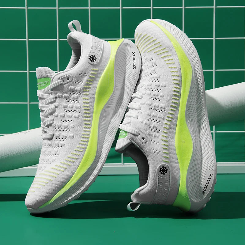 Nuevos zapatos para correr para hombre, zapatos deportivos informales de lujo, zapatos para correr, cómodos para caminar, zapatillas de moda, ligeras y transpirables