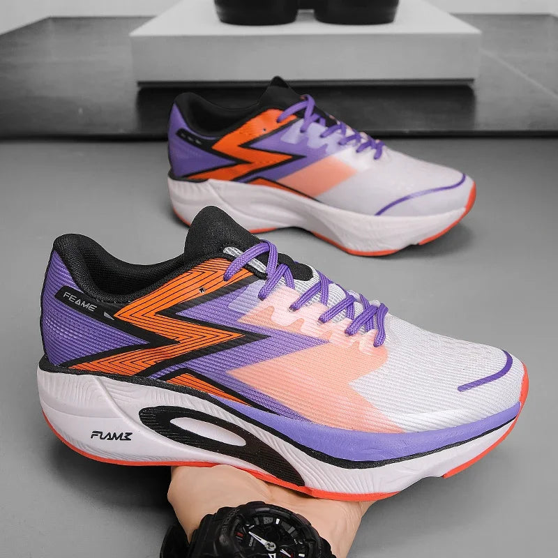 Zapatos deportivos informales y cómodos para hombre, de color sólido, resistentes al desgaste, transpirables y fáciles de llevar, antideslizantes