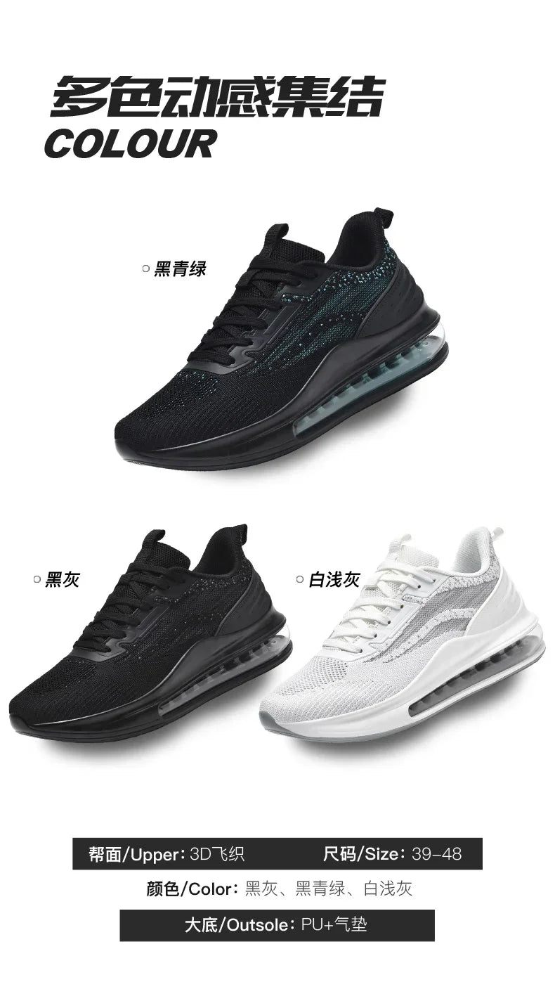 Zapatos de hombre, zapatillas de deporte, tenis masculinos, zapatos de lujo, entrenador informal para hombre, mocasines de moda transpirables, zapatos para correr para hombre