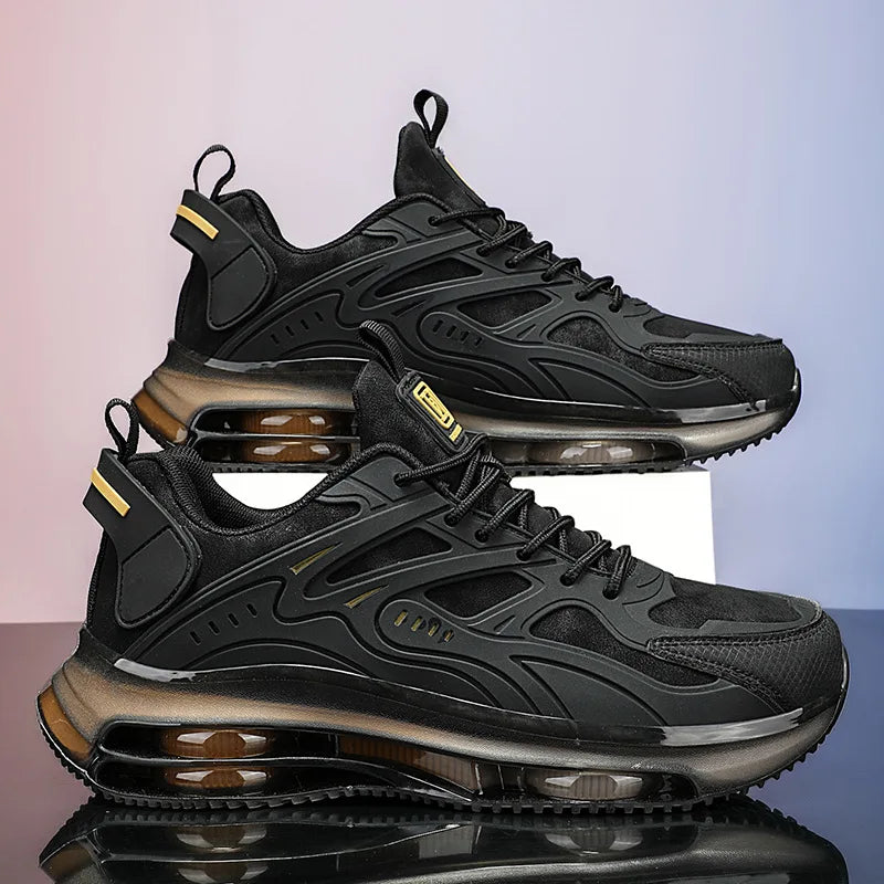Zapatillas De deporte para hombre, zapatos De malla para caminar para hombre, zapatos De tenis con cordones para aumentar la altura, zapatos duraderos para hombre, Zapatillas De Deporte De alta calidad