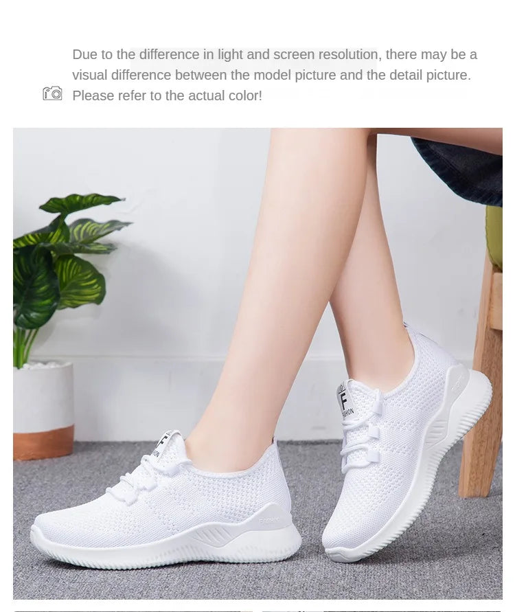 Zapatillas Deportivas para Mujer 2026, Transpirables, de Malla, para Caminar, Cómodas, Casuales y a la Moda