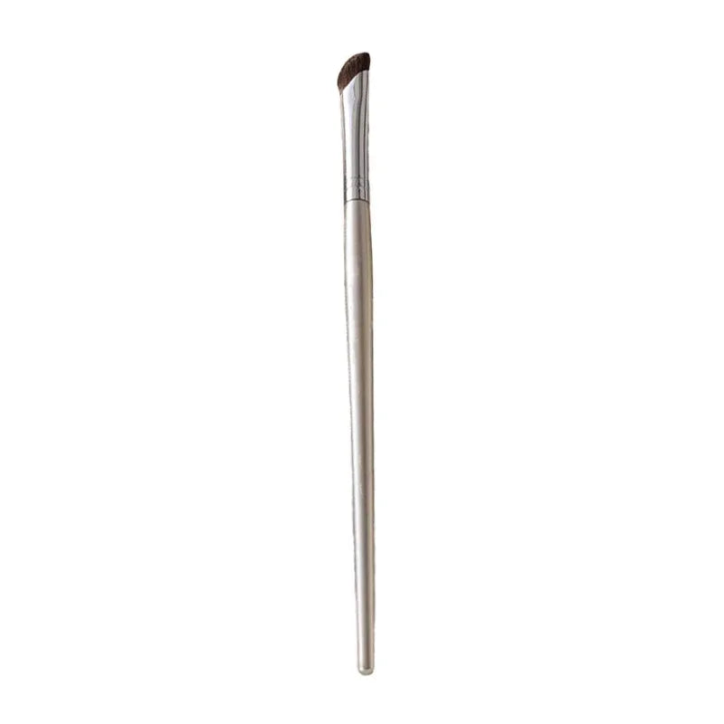 Pincel para Contorno de Nariz, Pincel Plano para Contorno de Nariz, Pincel Angulado para Maquillaje de Contorno, Pincel de Pelo Natural Angulado para Difuminar Sombras