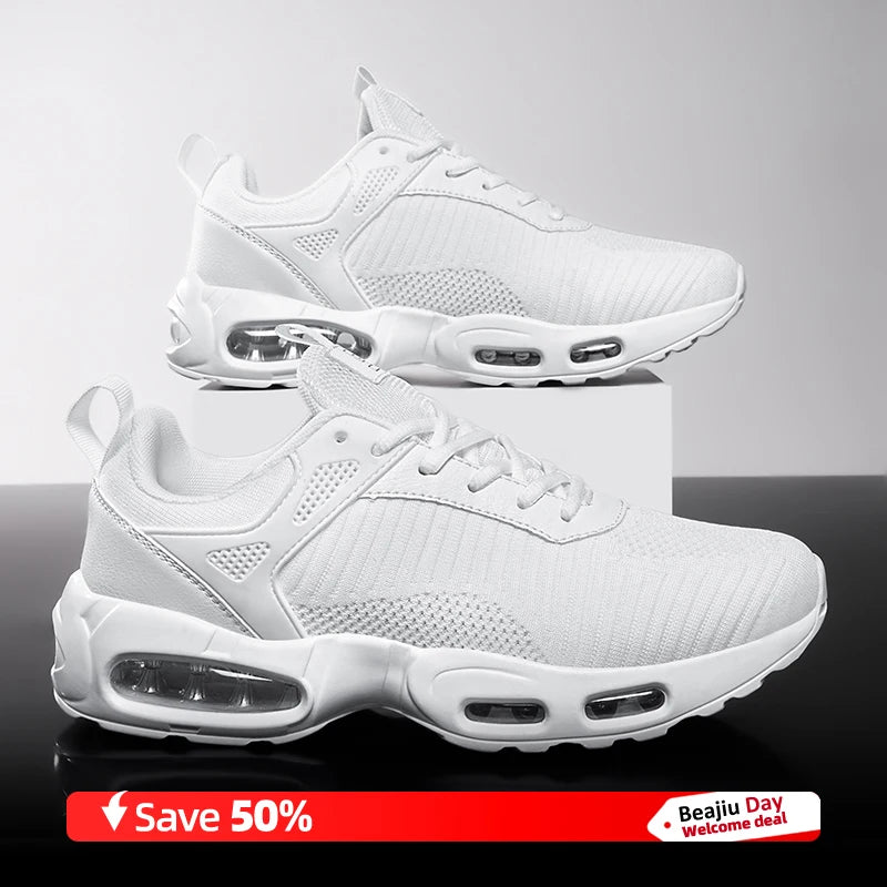 Zapatillas deportivas antideslizantes para hombre y mujer, zapatos informales transpirables, ligeros y cómodos para caminar y Maratón