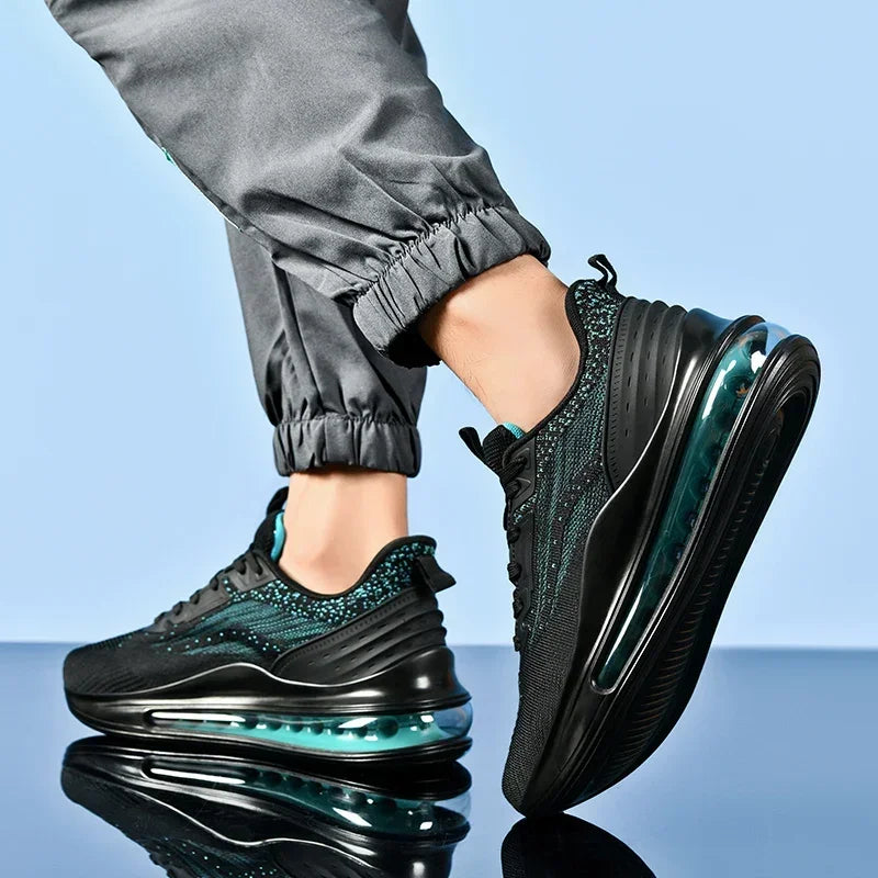 Zapatos de hombre, zapatillas de deporte, tenis masculinos, zapatos de lujo, entrenador informal para hombre, mocasines de moda transpirables, zapatos para correr para hombre