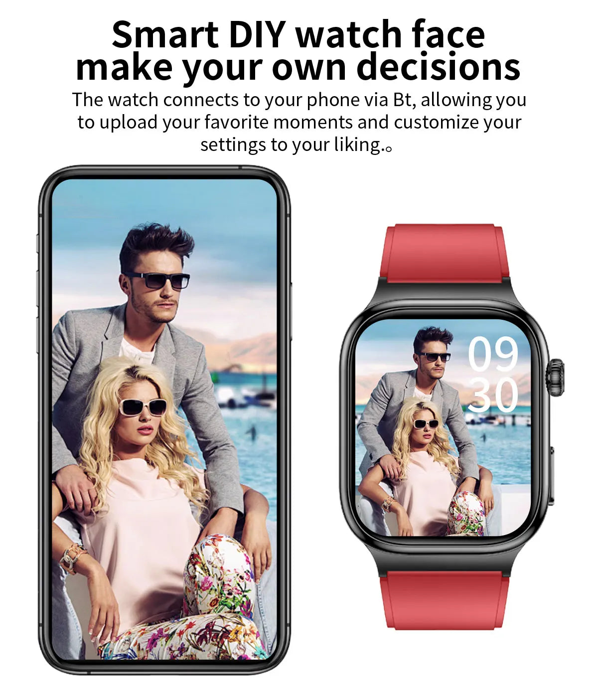 Nuevo Reloj Inteligente de Salud Nivel Hospitalario 2026 con Medición de Grasa Corporal, ECG, Oxígeno en Sangre, Presión Arterial, Pantalla AMOLED HD, Llamadas y Funciones Deportivas para Hombre