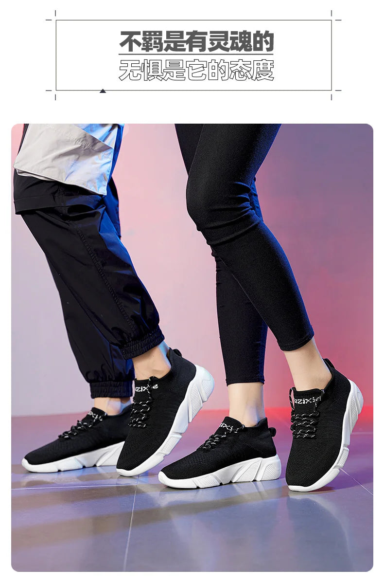 Zapatillas de deporte para hombre, zapatos para mujer, calcetines de tendencia de tenis, zapatos para caminar, mocasines, transpirables, informales, para correr, verano, verde, talla grande 35-47