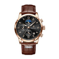 Nuevos relojes para hombre LIGE, marca superior, reloj de pulsera de lujo para hombre, reloj de cuarzo de cuero, reloj deportivo resistente al agua para hombre, reloj Masculino + caja