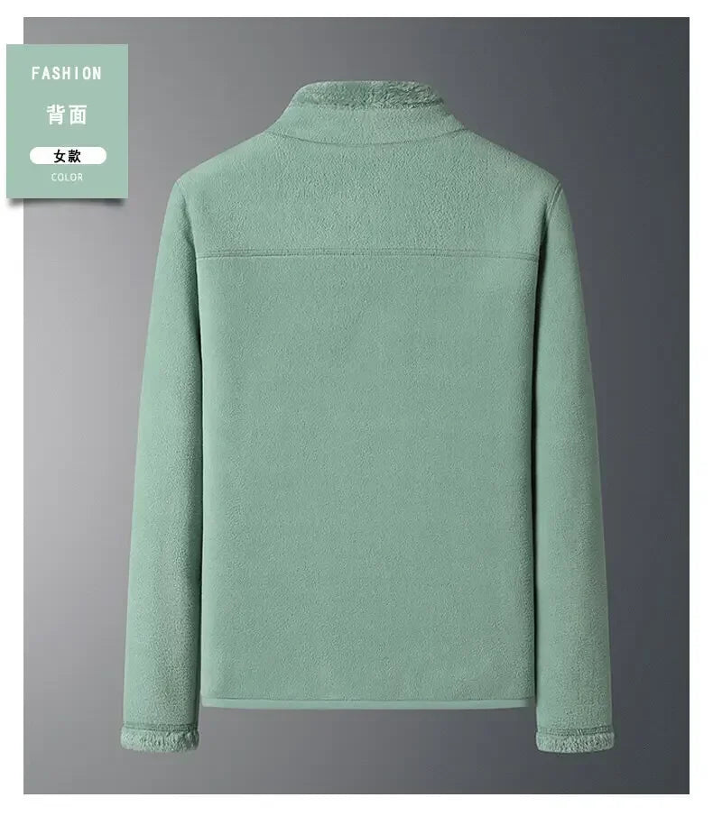 Sudadera con capucha de lana Unisex para hombre y mujer, ropa deportiva de gran tamaño, cálida y gruesa, sudadera clásica informal, moda de otoño e invierno