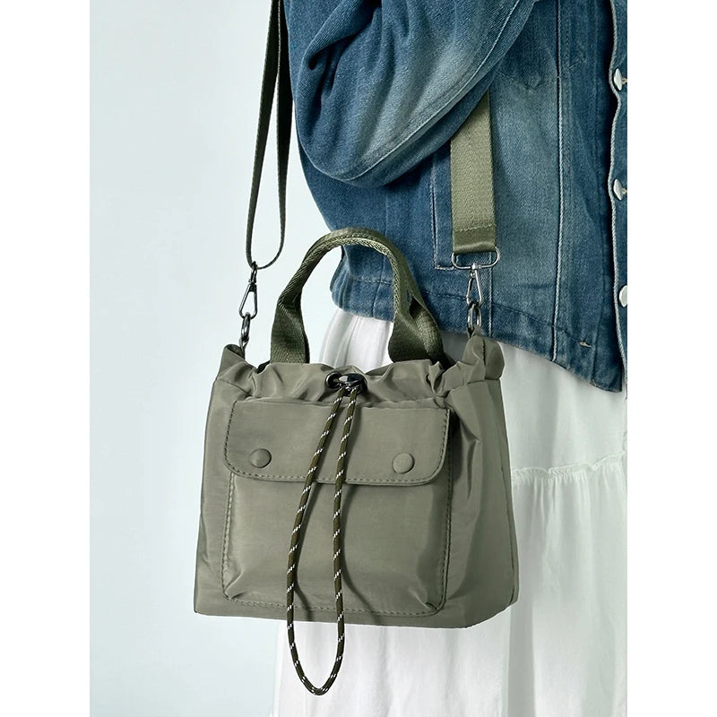 Bolso de Gran Capacidad para Mujer, Novedad 2026, Bolso de Mano, Bolso Tote Casual, Bolso Bandolera, Bolso Cruzado de Nylon S...