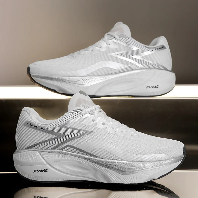 Zapatos deportivos informales y cómodos para hombre, de color sólido, resistentes al desgaste, transpirables y fáciles de llevar, antideslizantes
