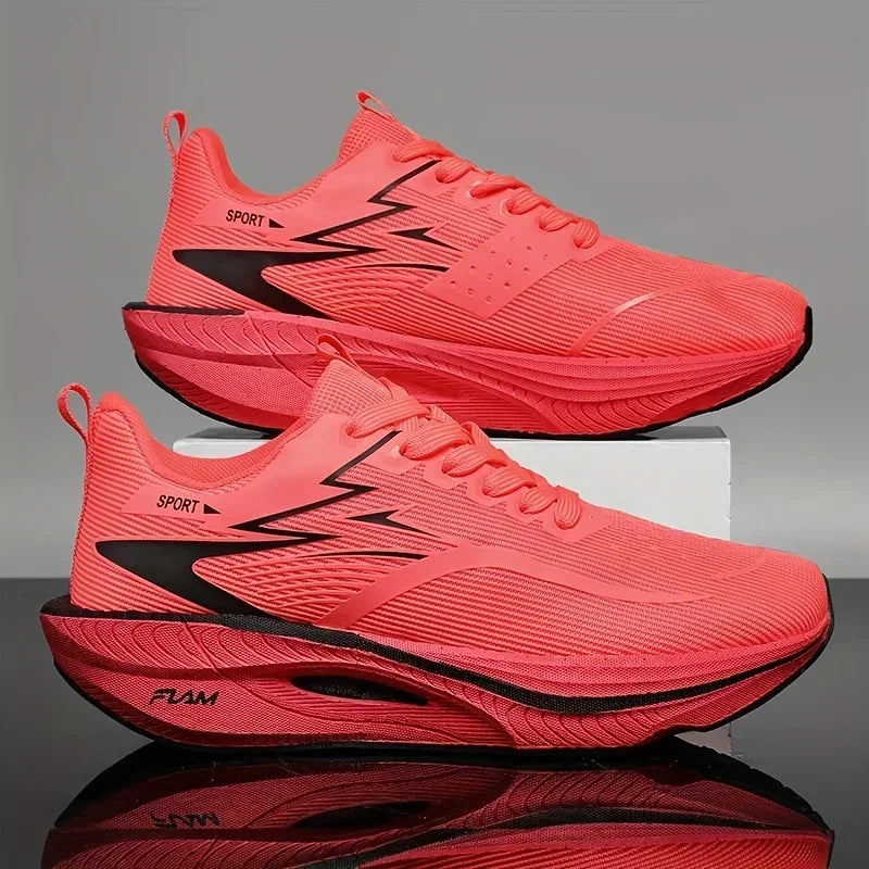Zapatillas deportivas para hombre, zapatillas informales para maratón, transpirables, ligeras, cómodas, atléticas, antideslizantes, para caminar al aire libre