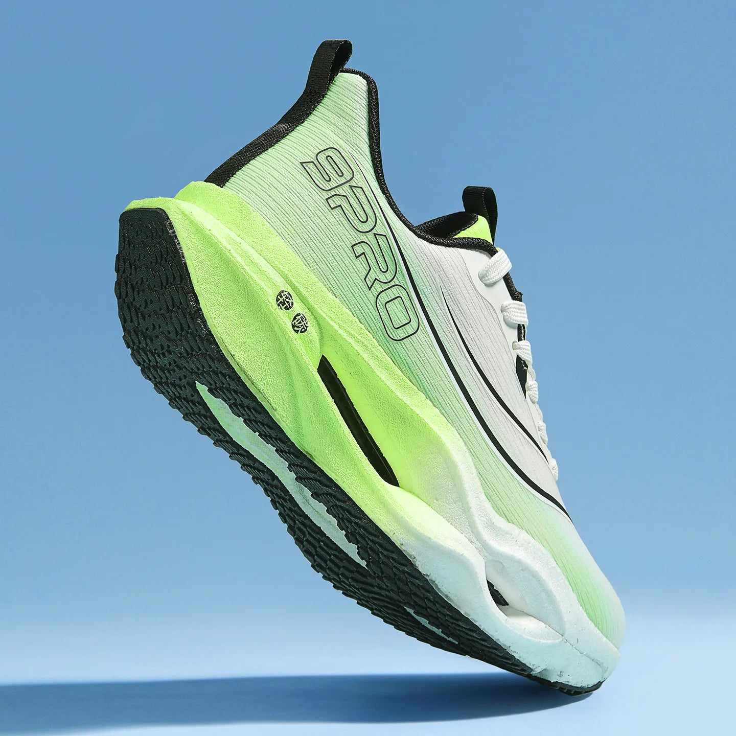 Zapatillas Deportivas para Hombre, Especializadas para Maratón, con Placa de Carbono, Transpirables, Ligeras, Cómodas, Antideslizantes, para Mujer