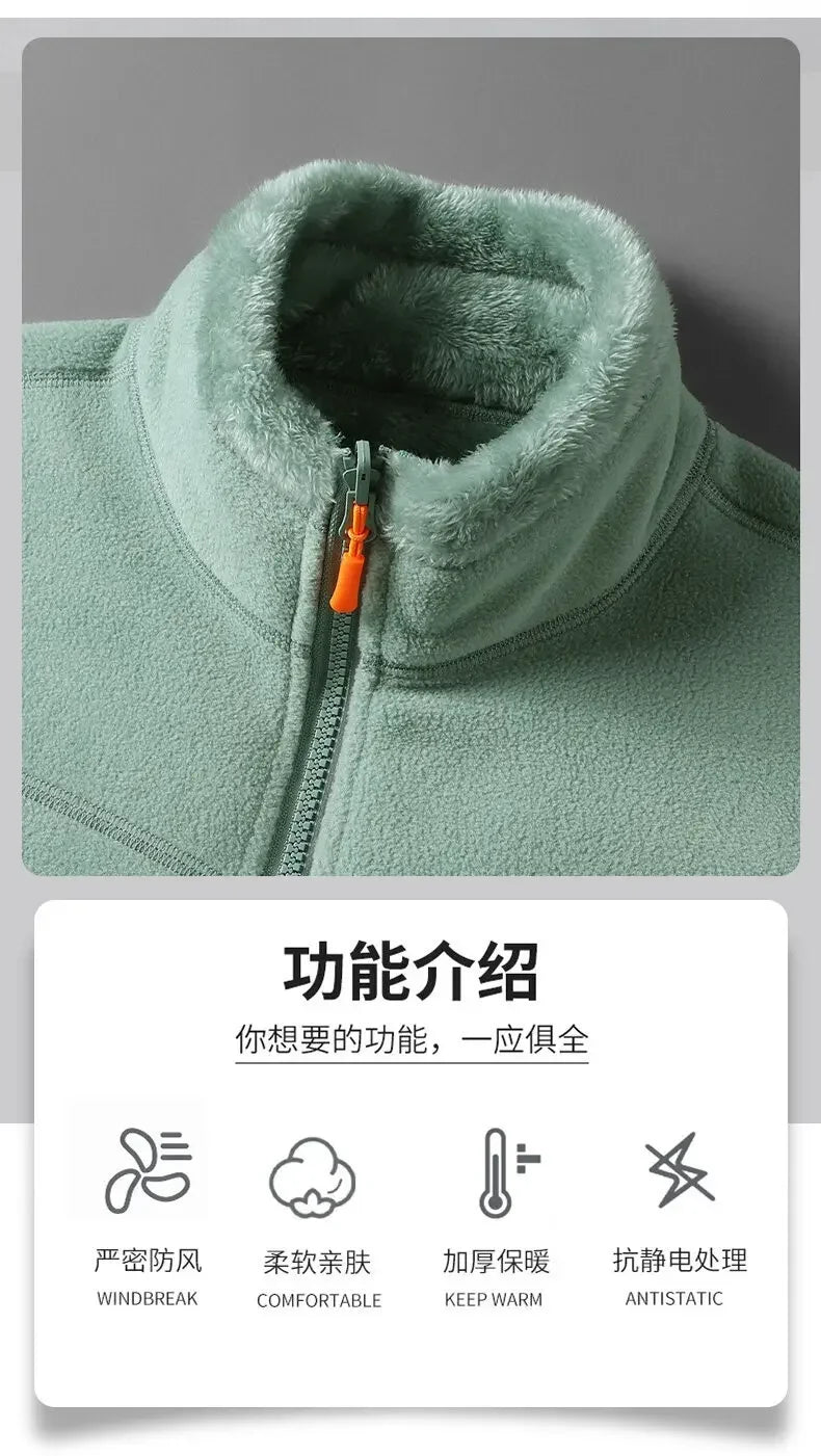 Sudadera con capucha de lana Unisex para hombre y mujer, ropa deportiva de gran tamaño, cálida y gruesa, sudadera clásica informal, moda de otoño e invierno