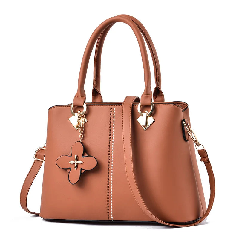 Nuevo Bolso de Hombro para Mujer 2026, Bolso de Diseñador de Lujo, Bolso de Cuero con Monograma Estampado, Bolso Bandolera