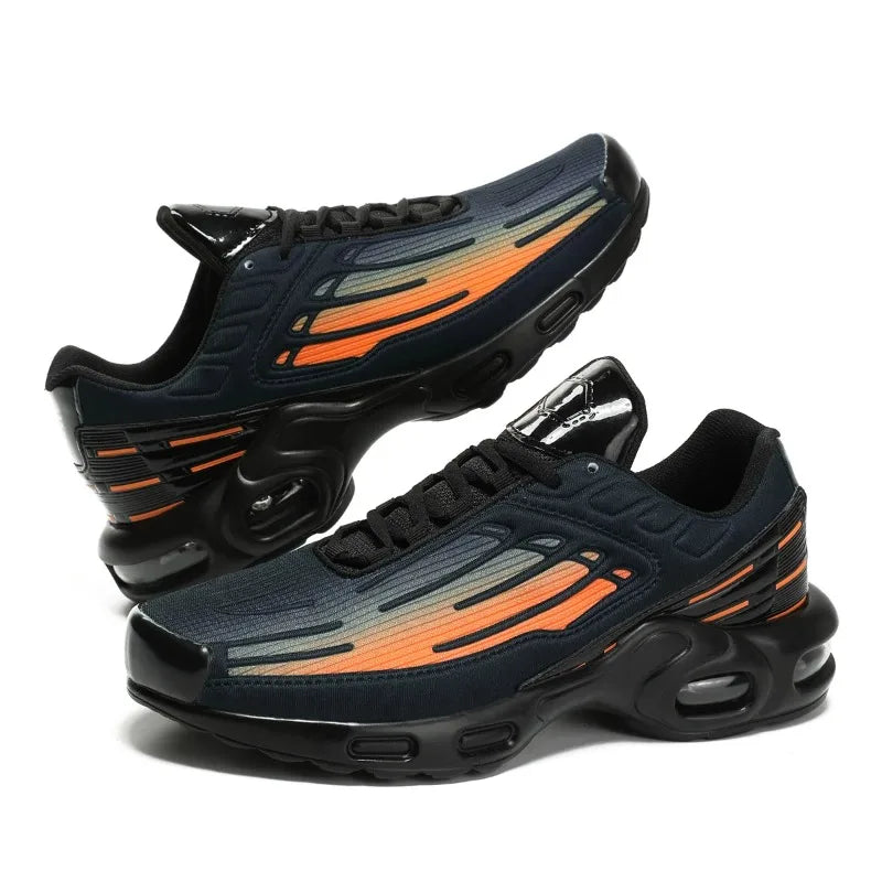 Nuevas zapatillas deportivas para hombre, transpirables, con amortiguación, antideslizantes, con resorte y resistentes al desgaste.