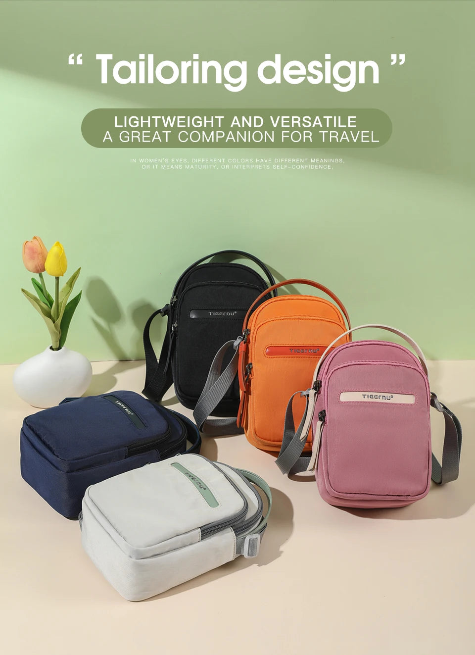Tigernu, bolso cruzado para mujer, bolso de hombro, bolso femenino, bolso bandolera, Mini bolso para niña, tarjetero ligero, bolso para teléfono para niñas, Mini bolsos