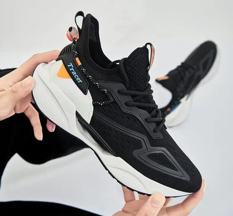 Zapatillas de deporte para hombre, transpirables, a la moda, para correr, cómodos, informales, zapatos deportivos ligeros para hombre
