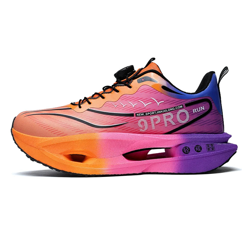 Zapatillas para correr Unisex 2025, nuevas zapatillas de entrenamiento deportivo con suela gruesa y amortiguación ligera, zapatillas de tenis de uso diario para hombres y mujeres