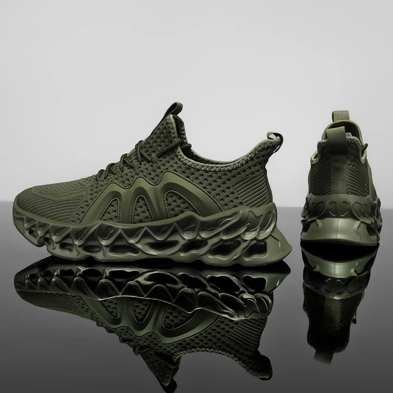Zapatos de hombre, zapatillas de deporte informales para hombre, tenis, zapatos de lujo, zapatos de entrenamiento para carreras, zapatos transpirables, mocasines de moda, zapatos para correr para hombre