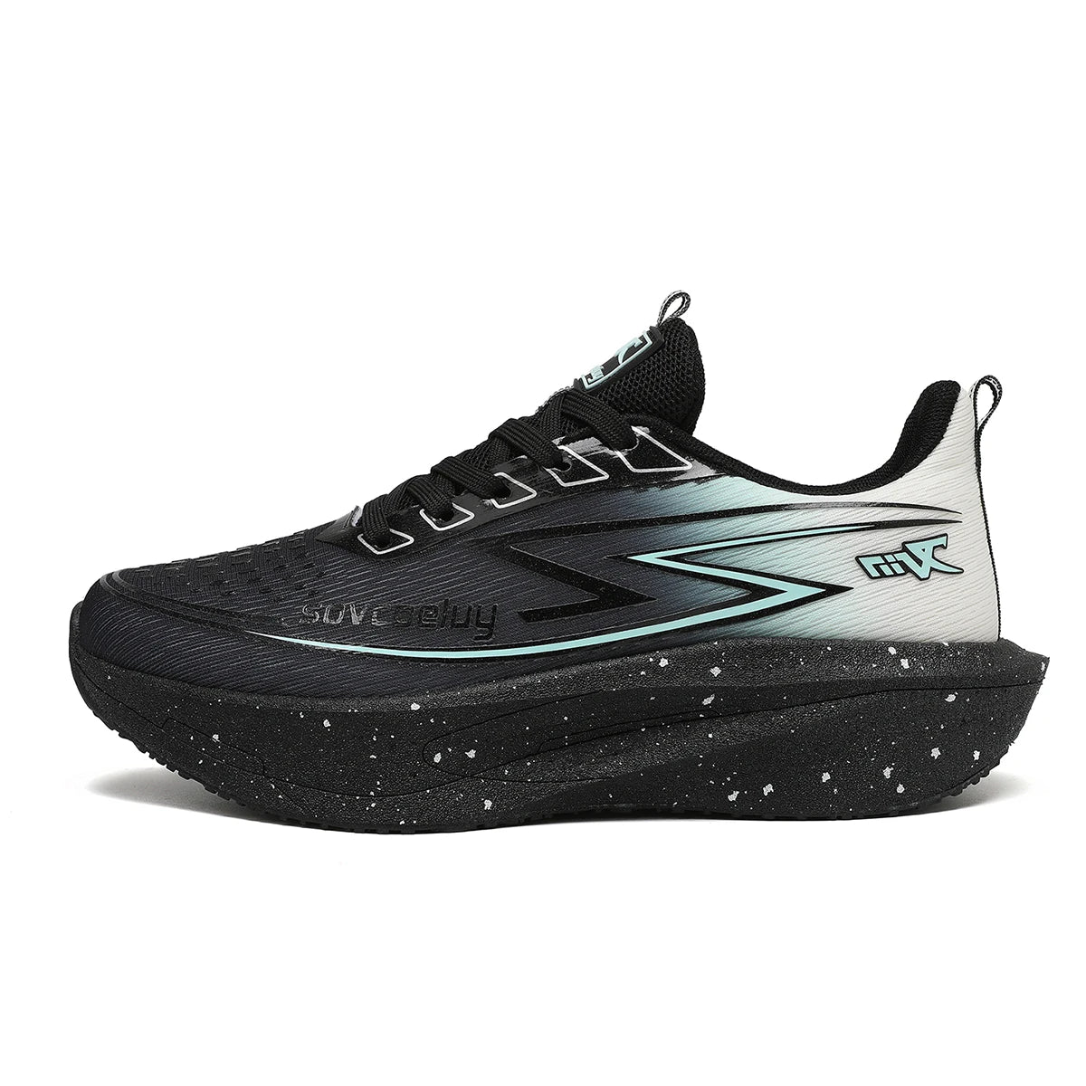 Zapatillas de Running con Placa de Carbono Degradado para Mujer, Estilo Pareja, Ligeras, Transpirables, con Amortiguación, Versátiles y Modernas