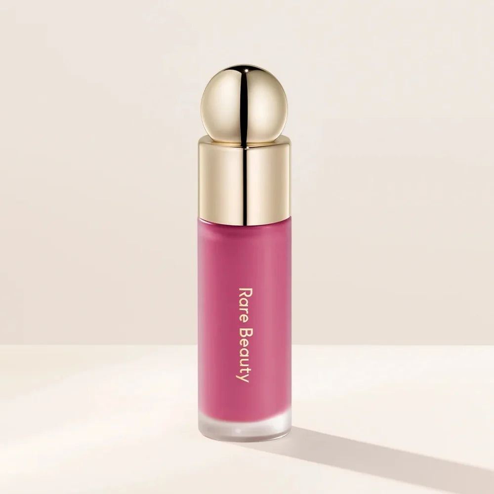 Rubor Líquido Ultra Pigmentado de Larga Duración Rare Beauty, Resistente a las Fallos, Ligero y Aireado, Worth Virtue Hope Joy Blush Makeup