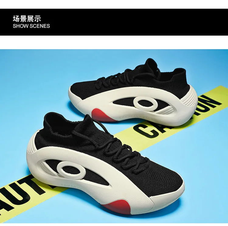 2025 zapatos de malla con estilo para Hombre, cómodos zapatos informales transpirables para Hombre, nuevas Zapatillas sin cordones para Hombre, Zapatillas planas para Hombre