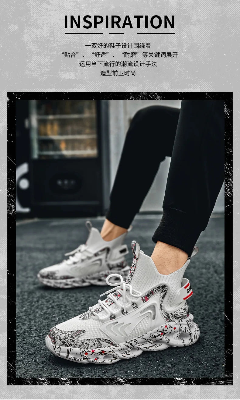 Zapatos de hombre, zapatillas de deporte informales para hombre, tenis, zapatos de lujo, zapatos de entrenamiento para carreras, zapatos transpirables, mocasines de moda, zapatos para correr para hombre