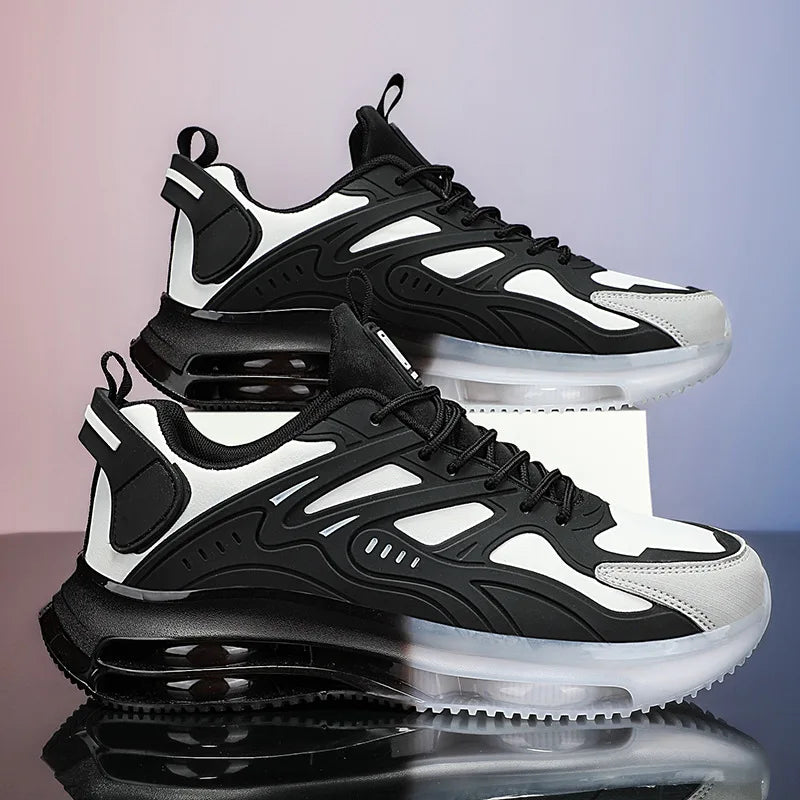 Zapatillas De deporte para hombre, zapatos De malla para caminar para hombre, zapatos De tenis con cordones para aumentar la altura, zapatos duraderos para hombre, Zapatillas De Deporte De alta calidad