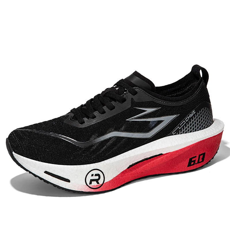 Zapatillas para correr para hombre, zapatillas deportivas para maratón con placa de carbono, transpirables, ligeras, cómodas, antideslizantes, deportivas especiales para mujer