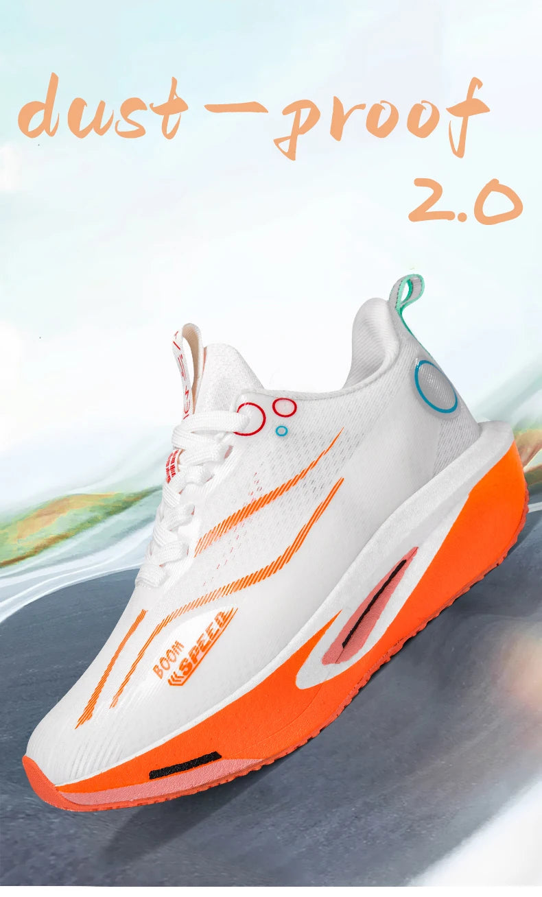 Zapatillas de running con placa de carbono para hombre y mujer, zapatillas profesionales para maratón, transpirables, ligeras, para entrenamiento y carrera en carretera.