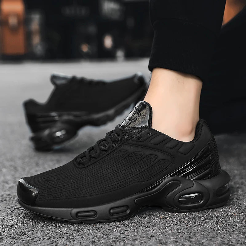 Nuevas zapatillas deportivas para hombre, transpirables, con amortiguación, antideslizantes, con resorte y resistentes al desgaste.