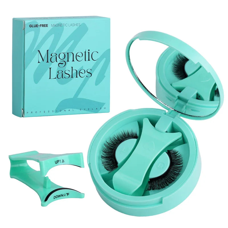 Magnetic Fake Eyelashes Set – Reusable 3D, No Glue, Waterproof