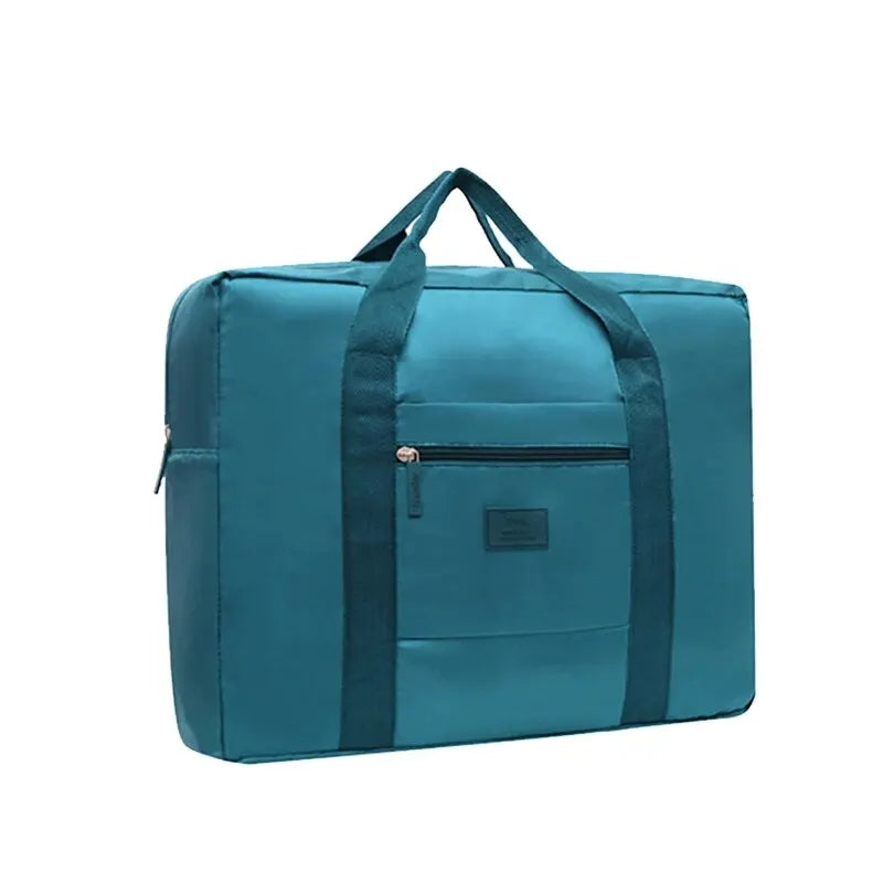 Bolsa de Viaje Ligera y Plegable, Bolsa de Mano Unisex, Equipaje de Mano para Fines de Semana, Estancias Cortas, Viajes, Bolsas Organizadoras de Maletas
