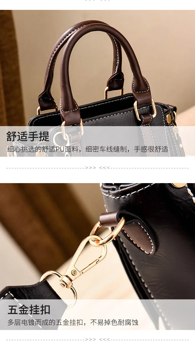 Bolso de mano de diseñador de marca de lujo para mujer, bolso de hombro de nueva tendencia a la moda, bolso cruzado Retro clásico, bolso cuadrado pequeño para ir al trabajo