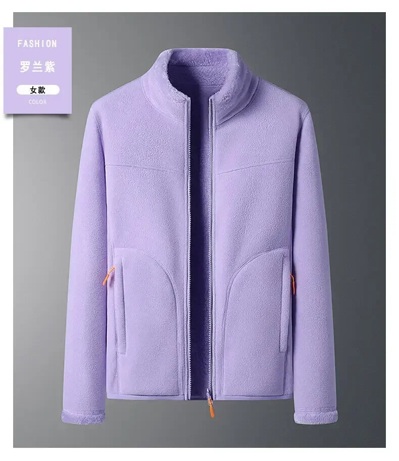 Sudadera con capucha de lana Unisex para hombre y mujer, ropa deportiva de gran tamaño, cálida y gruesa, sudadera clásica informal, moda de otoño e invierno